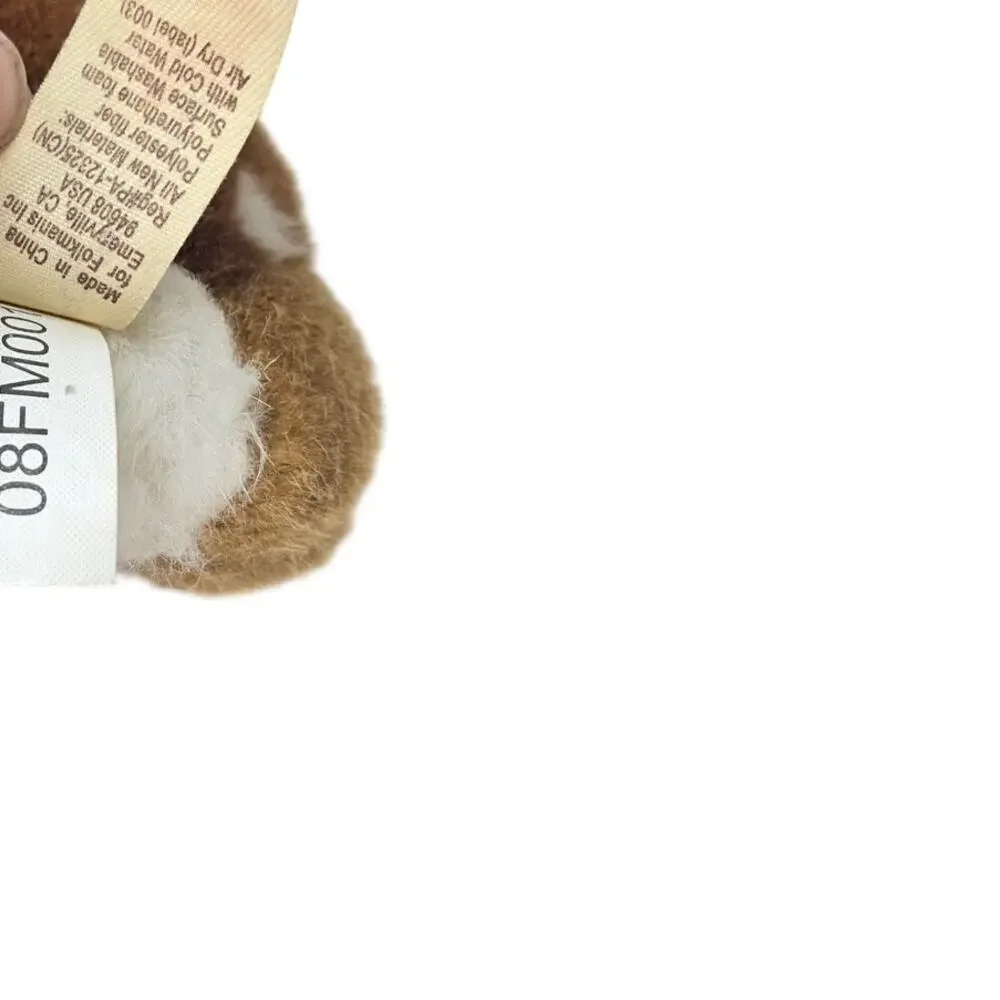 Folkmanis Baby Deer Fawn Hand Puppet Plush 13 in Furry Forest Animal Cute